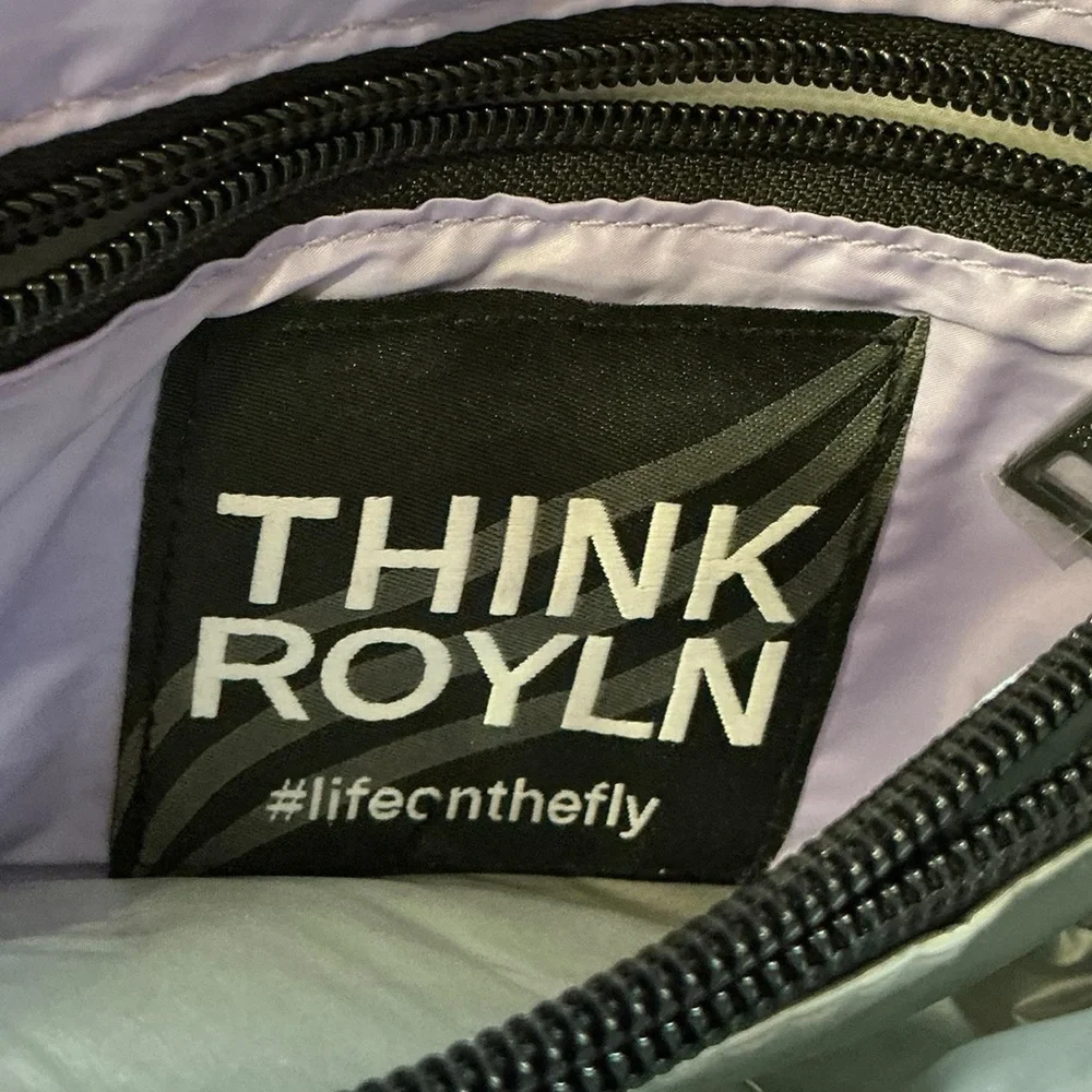 Think Royln Bar Bag Quilted Purple Mini Shoulder Handbag